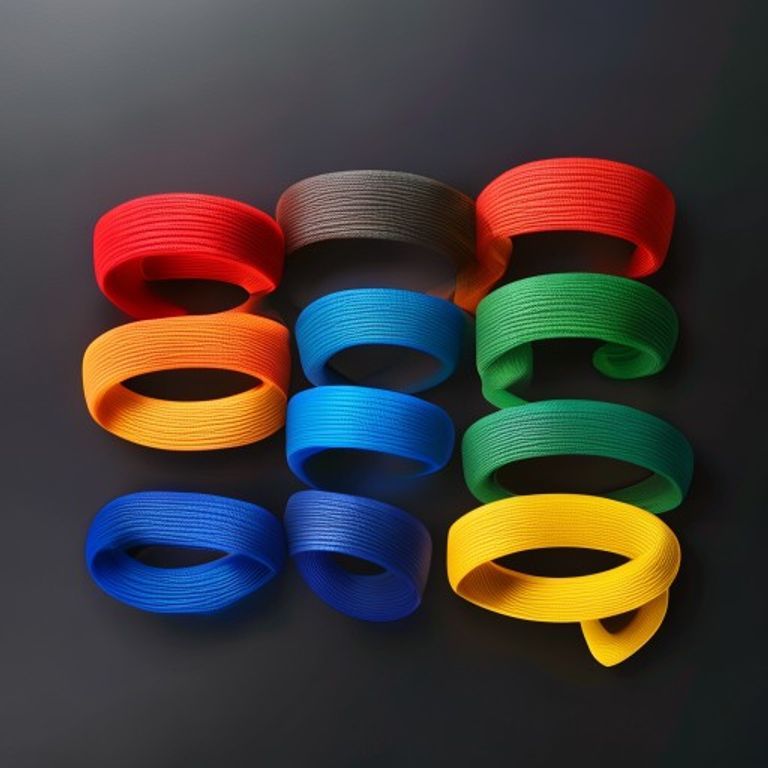 Set 5 Bandes Résistance Fitness