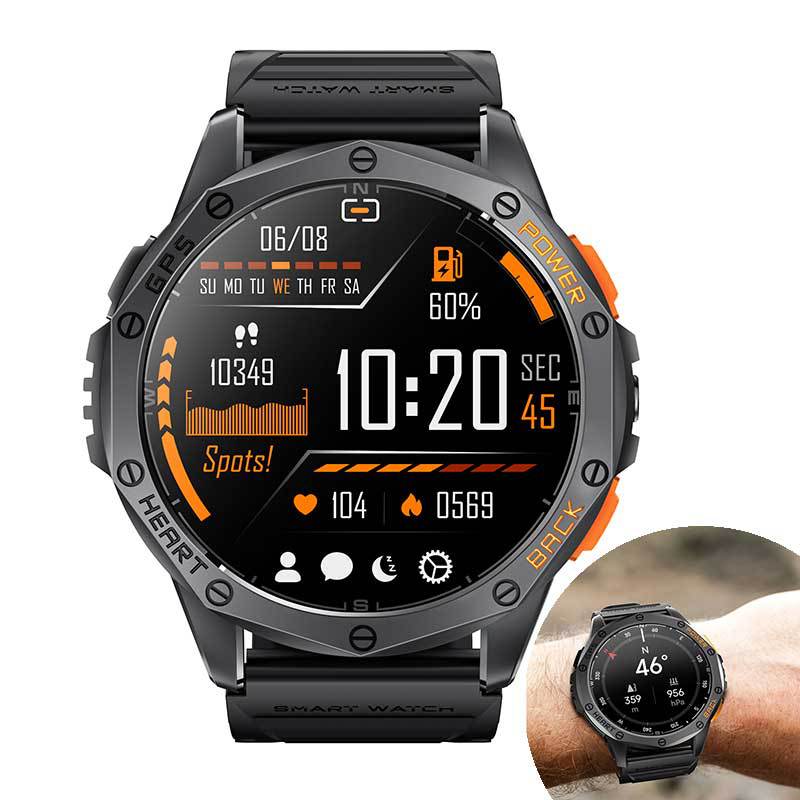 K67 AMOLED smartwatch with Bluetooth calls