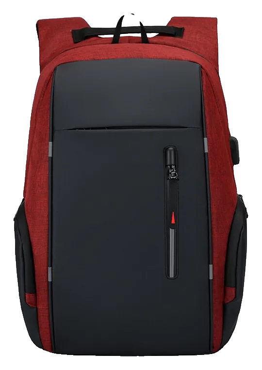 Backpack with USB connection