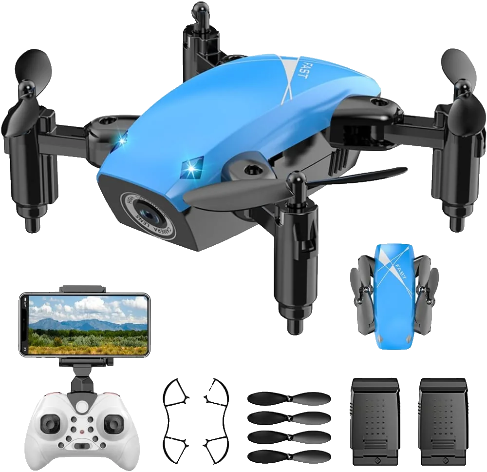 Mini Beginner Drone with Obstacle Avoidance
