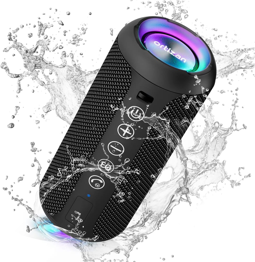 Enceinte Bluetooth 360° LED 50W