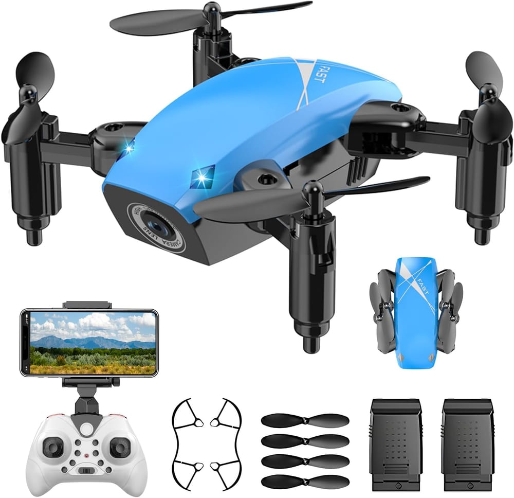 Mini Drone Iniciante com Deteção de Obstáculos