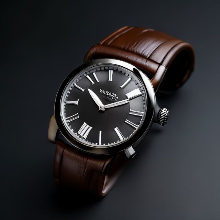 Montre Dress Acier Saphir 39mm Élégante