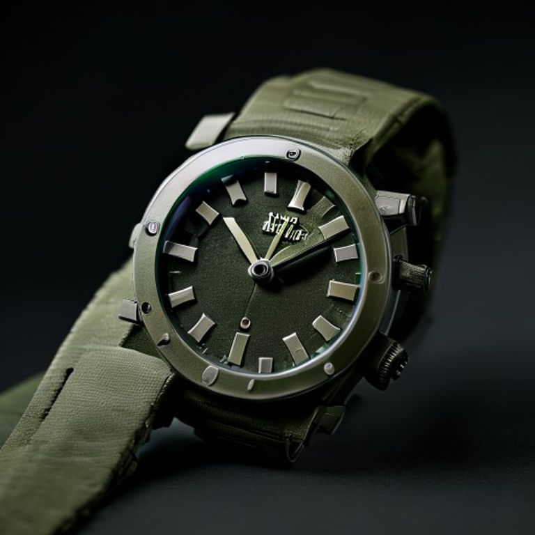 Montre Military Field 38mm Bracelet Canvas