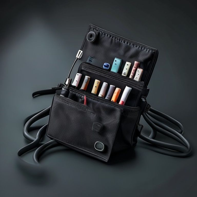 Pochette Organizer Voyage Câbles & Adaptateurs
